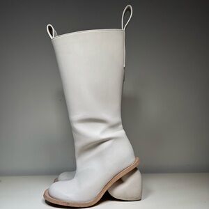 yume yume beige heart boots